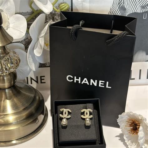 chanel earrings 2019|Chanel earrings authentic.